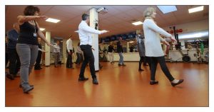 27 oktober voor ondernemend Haren bij Studio Energy. ondernemers introductie les Tai-Chi Style Yang en Qigong.