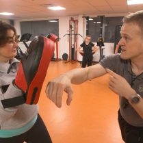 Video opnames bij Sportcentrum Energy voor de nieuwe Boksfit groepslessen op het lesrooster van Sportcentrum Energy
